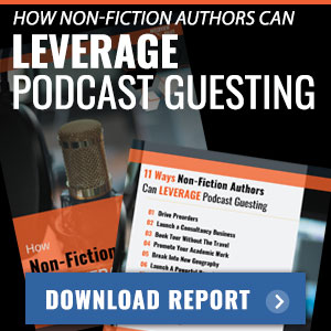 non-fiction author podcast guesting