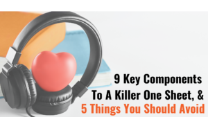 Key components of a killer one sheet
