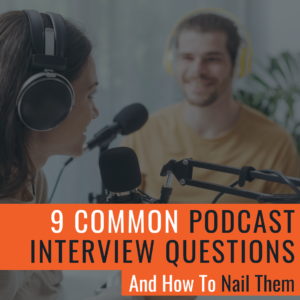 common podcast interview questions