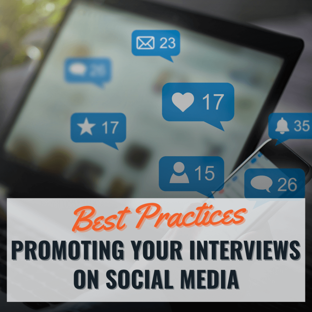 promoting your podcast interviews on social media